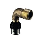 Viega - Smartpress 6714 Fitting met 2 aansluitingen Smpr Bocht90 Br 16X1/2Bu