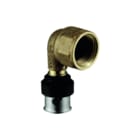 Viega - Smartpress 67141 Fitting met 2 aansluitingen Smpr Bocht90 Br 16X1/2Bi