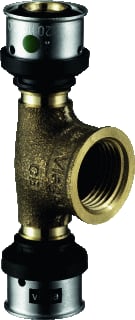 Viega - Smartpress 6717 Fitting met 3 aansluitingen Smpr T-St Stksl 32X3/4X32