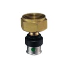 Viega - Smartpress 6763 Fitting met 2 aansluitingen Smpr Schroefkopp 16X1/2