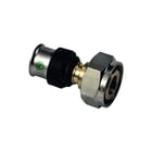 Viega - Smartpress 6783 Fitting met 2 aansluitingen Smpr Schroefkopp 16Xm22