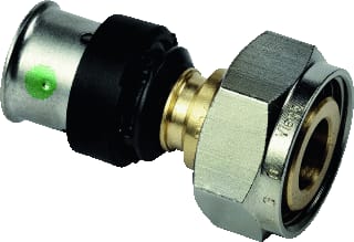 Viega - Smartpress 6783 Fitting met 2 aansluitingen Smpr Schroefkopp 16Xm24