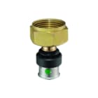 Viega - Smartpress 6763 Fitting met 2 aansluitingen Smpr Schroefkopp 63X2 3/8