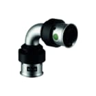 Viega - Smartpress 6716 Fitting met 2 aansluitingen Smpr Bocht90 Rvs 32