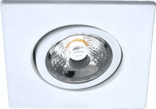 Fosnova - Sun Q Downlight/spot/schijnwerper Basic Wit 8,5W 3000K
