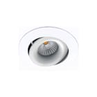 Fosnova - Snow 5 Downlight/spot/schijnwerper Cell-D Wit 12W 3000K