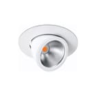 Fosnova - Luthor Medium Downlight/spot/schijnwerper Luth Med Wit 26W Pw