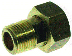 VSH - Draad K2565 Fitting met 2 aansluitingen Kopp 2Dlg 2 1/2"X2"Bui