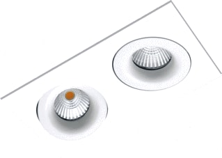 Fosnova - Micro Shop Downlight/spot/schijnwerper Cell-D 24W 3000K