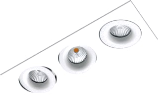 Fosnova - Micro Shop Downlight/spot/schijnwerper cell-d wit 36w 3000k