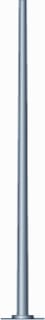 BEGA - Lichtmast zonder armatuur Lichtmast 70789 Gelakt