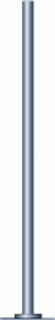 BEGA - Lichtmast zonder armatuur Lichtmast 70992 Gelakt