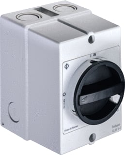 Kraus & Naimer - Lastscheider Hfdsch 4P 0-1 16A 1No/1Ng
