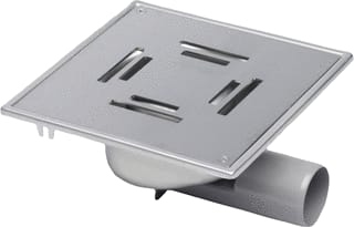 Blücher - Compact Vloerput met 1 aansluiting 184.203.050