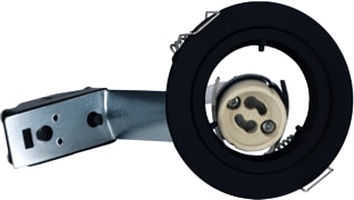 Bailey - Downlight/spot/schijnwerper Spot Gu10 Set Alu Zw Fix