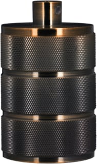 Bailey - Deco Lampfitting Lamph.E40 Alu Grid Br Ant