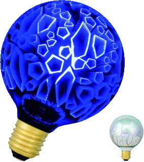 Bailey - BaiSpecial Deco Magic 3D LED-lamp magic3d e27 4,5w bl shard