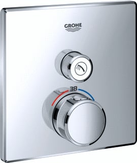 Grohe - Grohtherm SmartControl Inbouwmengkraan Therm Smartc Opbd T 4K