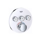 Grohe - Grohtherm SmartControl Inbouwmengkraan Therm Smartc Opbd M/O Gls