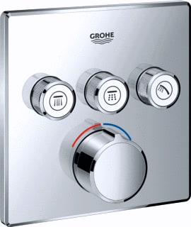Grohe - SmartControl Inbouwmengkraan Smartc Opbdl M/O 3 4Kant