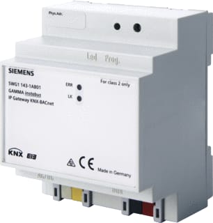 Siemens - Systeeminterface bussysteem Ip Gateway Knx N143