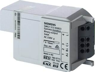 Siemens - Schakelactor bussysteem Digi Uitg Rl 513D23 3X 6A