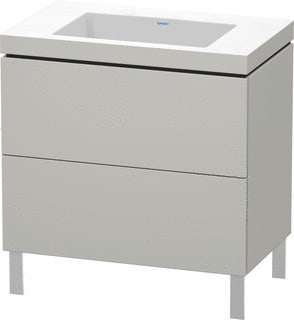Duravit - L-Cube Wastafelonderkast lc6937n0707