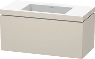 Duravit - L-Cube Wastafelonderkast lc6918n8383