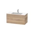 Duravit - L-Cube Wastafelonderkast lc6918o5555