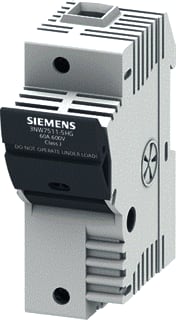 Siemens - Houder voor cilindrische zekering 3nw75115hg