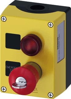 Siemens - Drukknopkast compleet encl pl 2 ctrl points