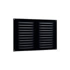 Nedco - Buitenluchtschoepenrooster Alu Schpnrstr 320X220 Zw