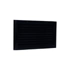 Nedco - Overstroomrooster Alu Deurroostr 445X245 Zw