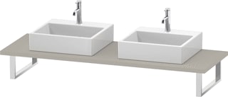 Duravit - L-Cube Wastafelblad lc107c08383