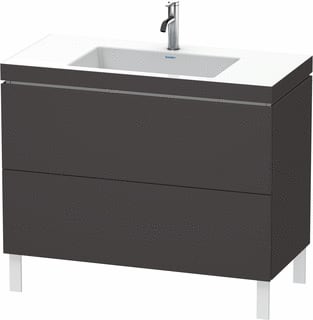 Duravit - L-Cube Wastafelonderkast lc6938o8080