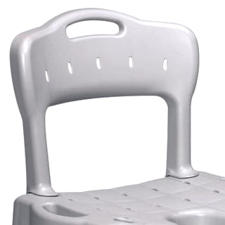 Etac - Toebeh./onderd. douche-/toiletstoel RUGLEUNING GRIJS