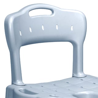 Etac - Toebeh./onderd. douche-/toiletstoel rugleuning blauw