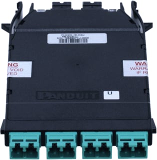 Panduit - Patchpaneel glasvezel patchp om4 16f 2x mpo12