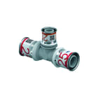 Uponor - S-Press PLUS Fitting met 3 aansluitingen S-Prss Plus T-St 25-20-25