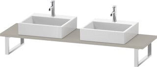 Duravit - L-Cube Wastafelblad lc105c09191