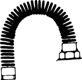 Amnitec - Flexibele metalen aansluitslang Gasmtraansl 30Cm + Meetnippel