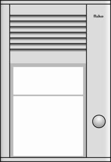 Niko - NAC Functiemodule voor deurstation Opb Audio Deurst 1 Drukkn