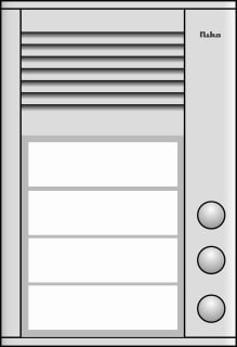 Niko - NAC Functiemodule voor deurstation Opb Audio Deurst 3 Drukkn