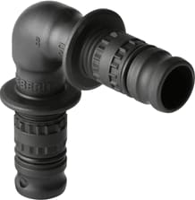 Geberit - Mepla Fitting met 2 aansluitingen Bocht 90Gr 20Mm