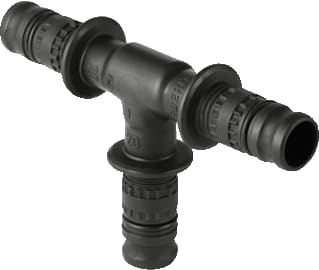 Geberit - Mepla Fitting met 3 aansluitingen T Stuk 20Mm