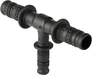 Geberit - Mepla Fitting met 3 aansluitingen T Stukrd 40X20X40Mm