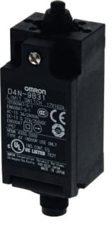 Omron - SAFETY PRODUCTS D4D/N Eindschakelaar Plunjer 2Nc 10A M12 Conn
