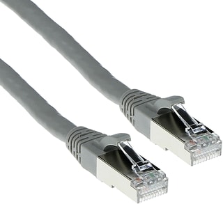 Intronics - Patchkabel twisted pair Cat6A S/Ftp Pim Grijs 1M