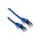Intronics - Patchkabel twisted pair Cat6A S/Ftp Pim Blauw 1M