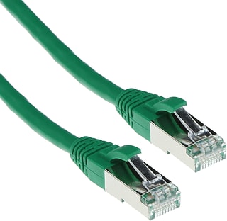 Intronics - Patchkabel twisted pair Cat6A S/Ftp Pim Groen 1M
